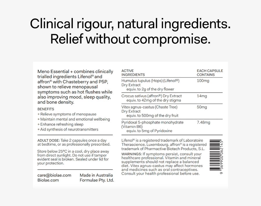 Meno Essential™ - Wholesale - Comprehensive Menopause Relief